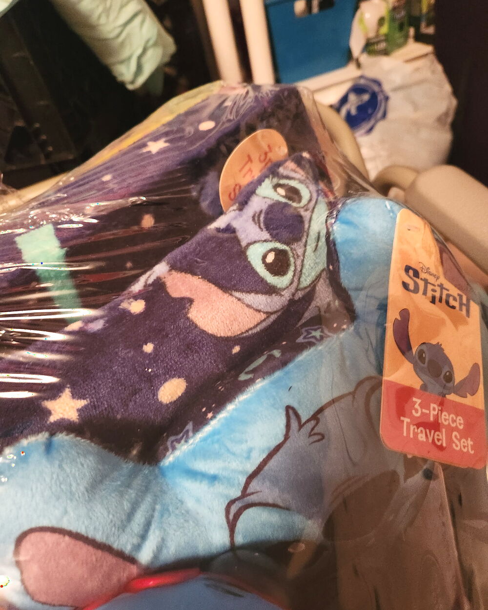 Something soft at the back